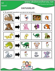 Hayvanların Yavrusunu Bul